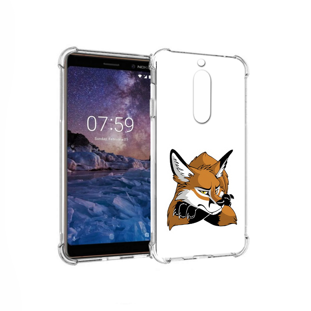 

Чехол MyPads Tocco для Nokia 7 фокс (PT95887.123.660), Прозрачный, Tocco