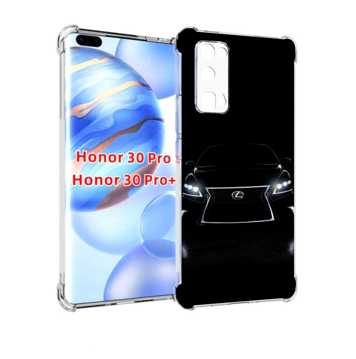 

Чехол бампер MyPads lexus лексус 1 мужской для Honor 30 P, Прозрачный, Tocco