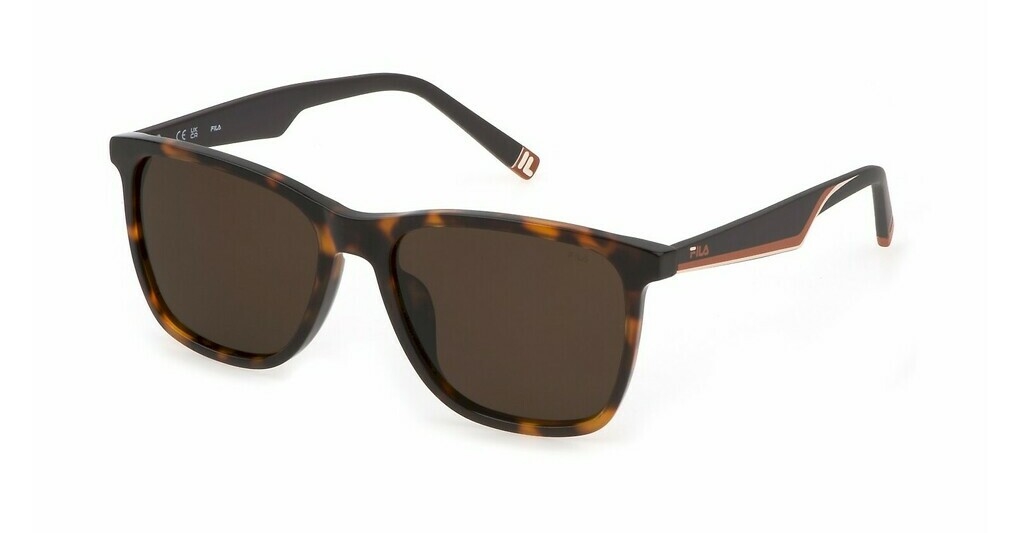 Солнцезащитные очки мужские FILA FLA-2SFI46156C10P коричневые