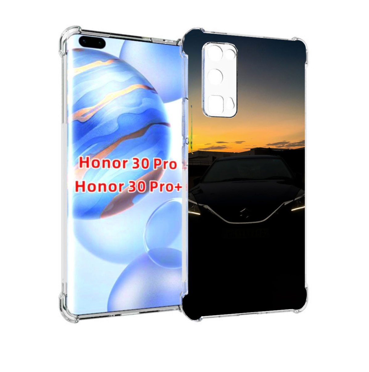 

Чехол бампер MyPads suzuki 2 сузуки мужской для Honor 30, Прозрачный, Tocco