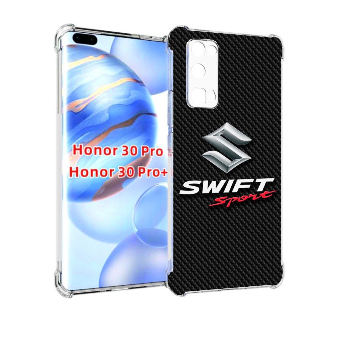

Чехол бампер MyPads suzuki сузуки 1 мужской для Honor 30, Прозрачный, Tocco