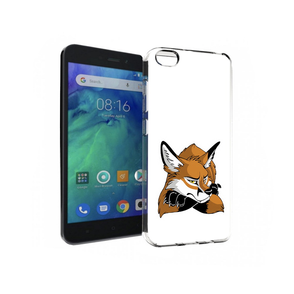 

Чехол MyPads Tocco для Xiaomi Redmi Go фокс, Прозрачный, Tocco