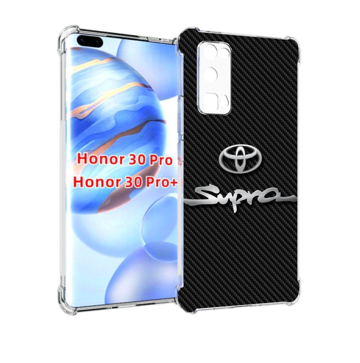 

Чехол бампер MyPads toyota тоиота 2 для Honor 30 Pro Honor, Прозрачный, Tocco