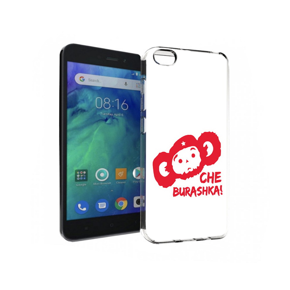 

Чехол MyPads Tocco для Xiaomi Redmi Go чебурашка, Прозрачный, Tocco