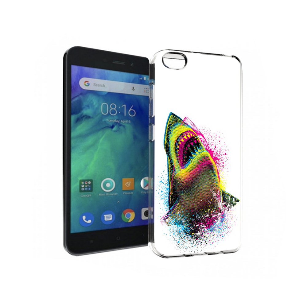 

Чехол MyPads Tocco для Xiaomi Redmi Go челюсти-2, Прозрачный, Tocco