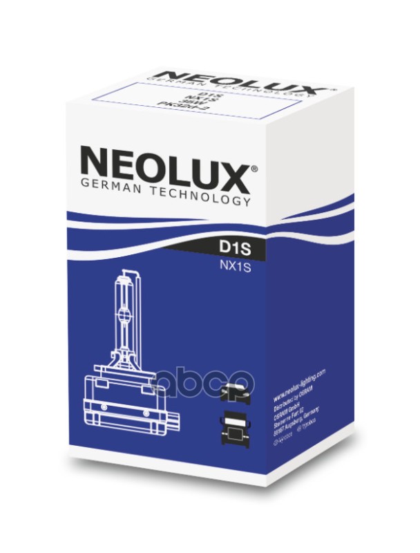 

D1s-nx1s_лампа xenon d1s 35w 85v pk32d-2