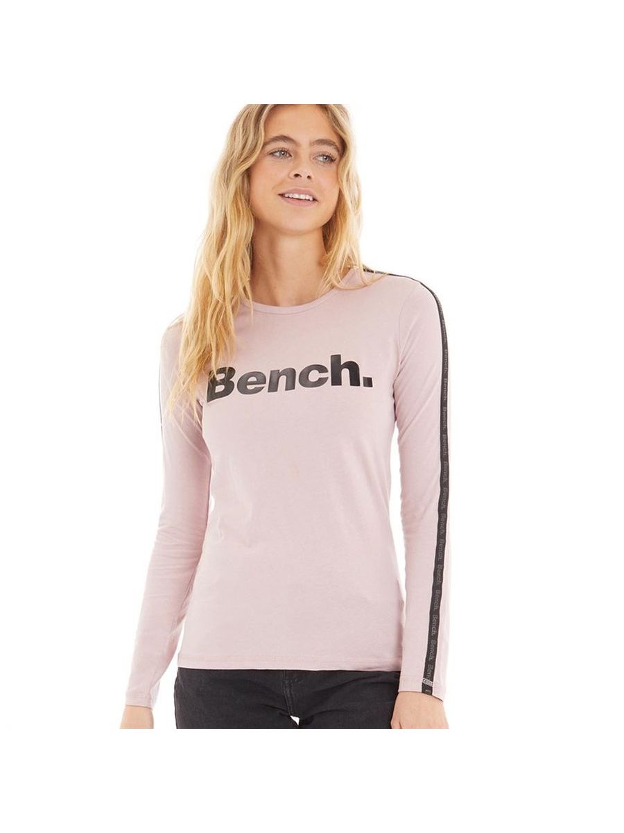 Футболка женская Bench Arlene Ladies LS Tee Pink BN4D122199BS2TKM розовая 10