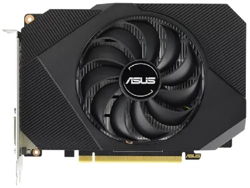 

Видеокарта ASUS NVIDIA GeForce GTX 1630 Phoenix (PH-GTX1630-4G), Черный, GeForce GTX 1630 Phoenix