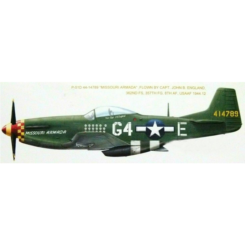 

Сборная модель Meng Model Самолет North American 51D/K Mustang 8TH Air Force