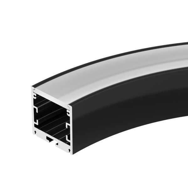 

Профиль Arlight SL-ARC-3535-D320-A90 Black 032676, Черный, 032676 SL-ARC