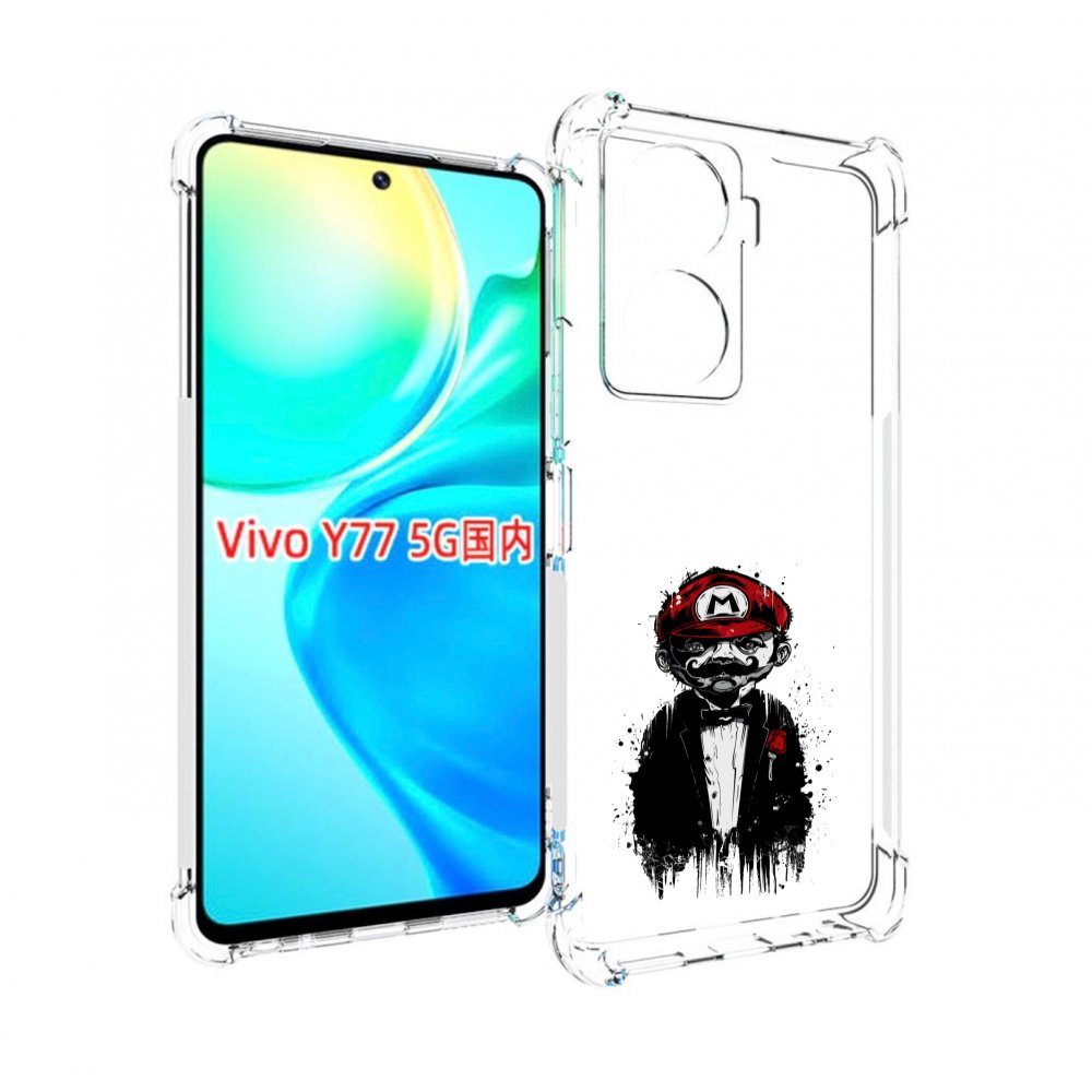 

Чехол MyPads марио для Vivo Y77 5G, Прозрачный, Tocco