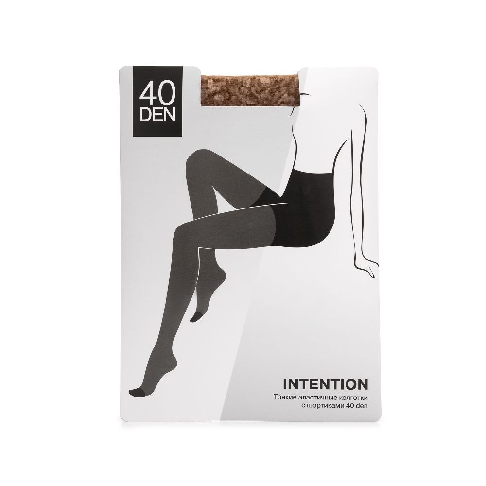 

Колготки женские INSTREET 969_Intention_40_p._D бежевые, Бежевый, 969_Intention_40_p.2_D