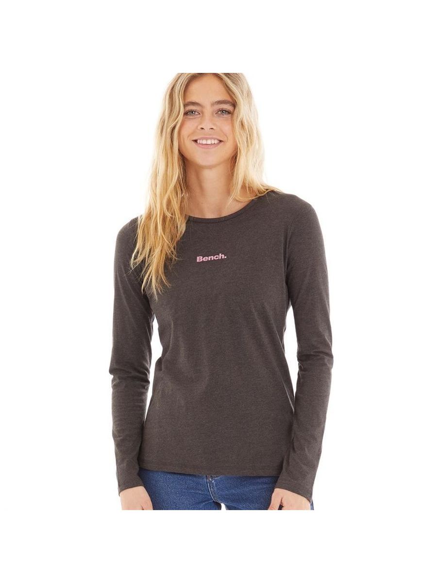 Футболка женские Bench Roseann LS Tee Charcoal Marl BN4D122207BS2TKM темно-серая 12