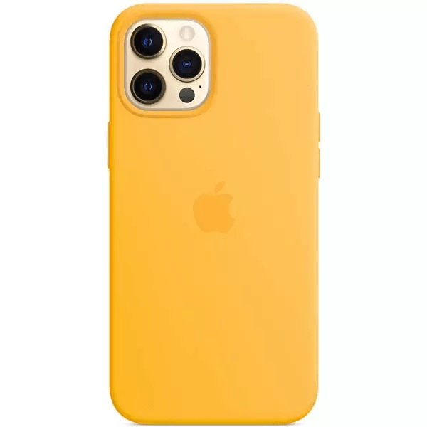 фото Чехол iphone 12/12 pro silicon case sunflower (magsafe + анимация nfc) c logo nobrand