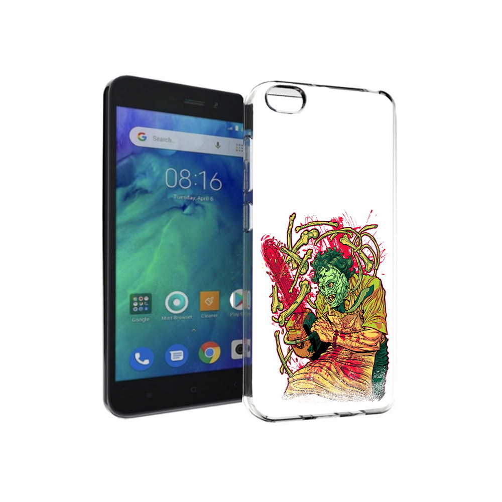 

Чехол MyPads Tocco для Xiaomi Redmi Go яркий мясник, Прозрачный, Tocco