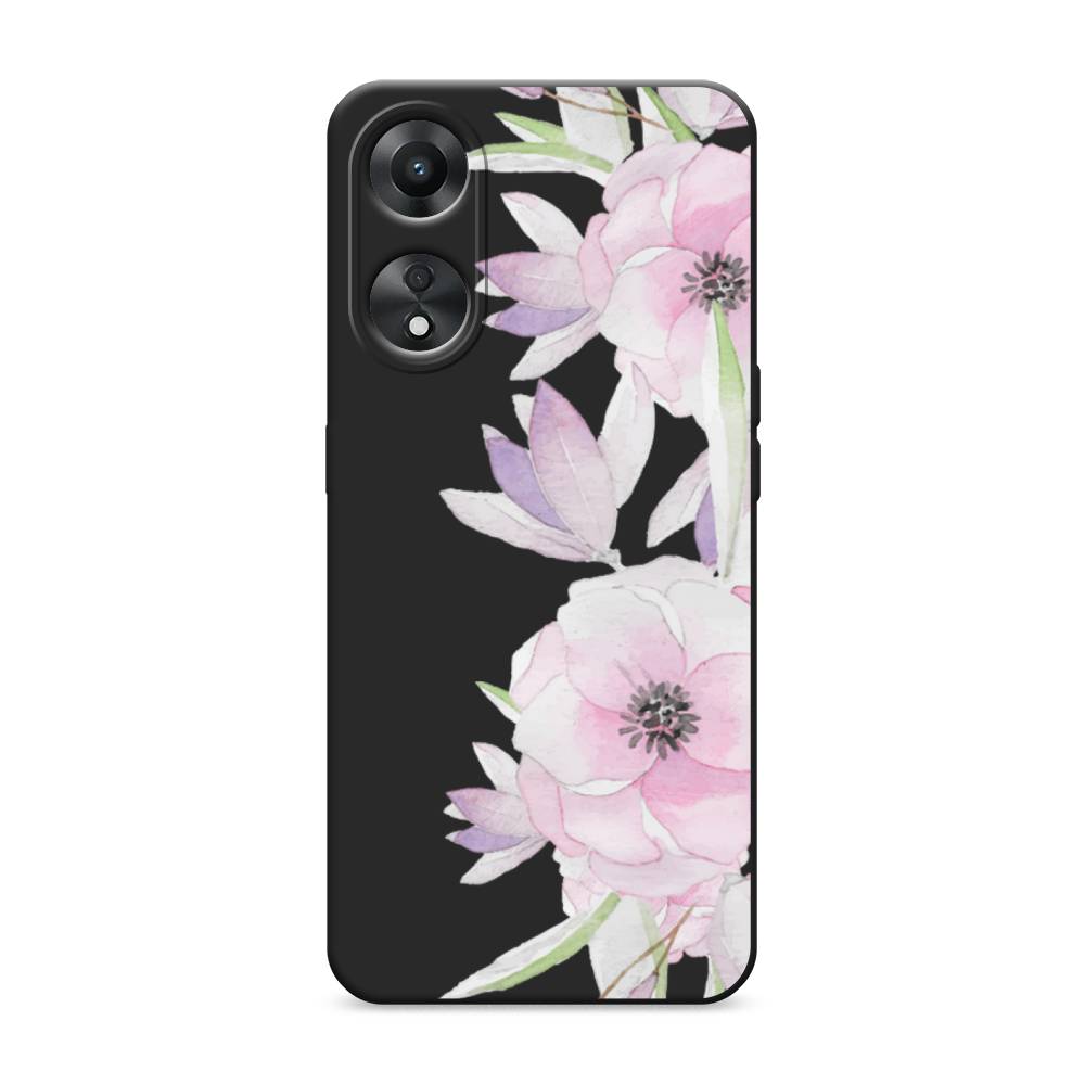 

Чехол Awog на Oppo A78 5G "Нежные анемоны", Розовый;черный;фиолетовый, 2513052-1
