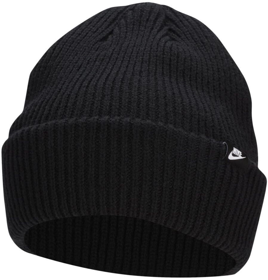 Шапка бини мужская Nike U Terra Futura Beanie черная, one size