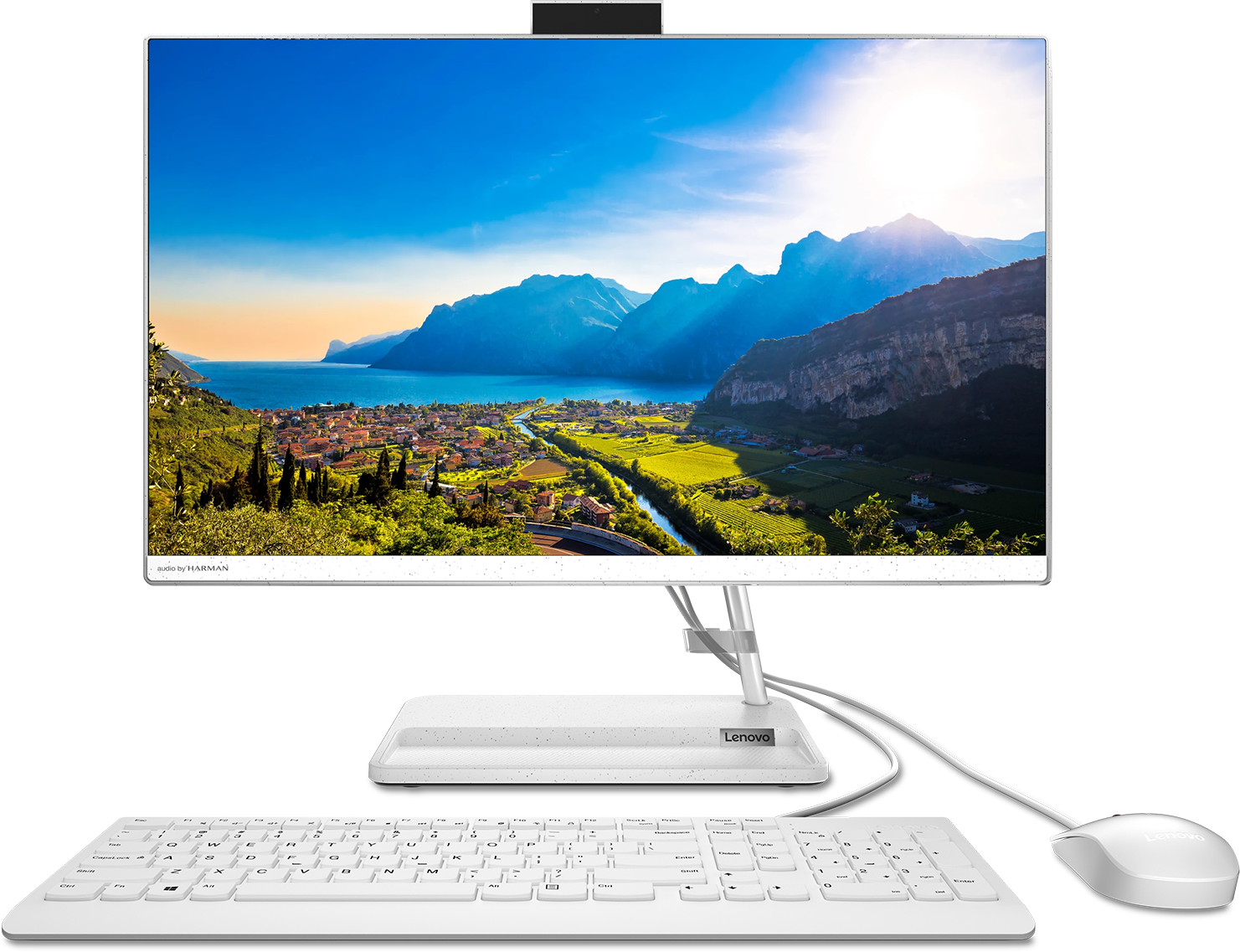 Моноблок Lenovo IdeaCentre 24ADA6 White (F0FX001TRK)