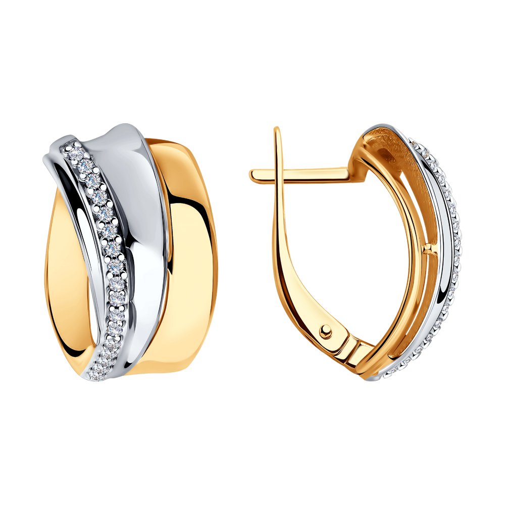 

Серьги из серебра с фианитом Diamant 93-120-00419-1, 93-120-00419-1