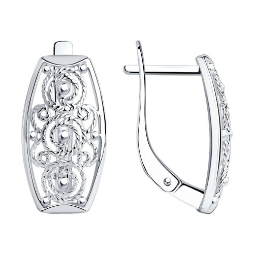

Серьги из серебра Diamant 94-120-00706-1, 94-120-00706-1