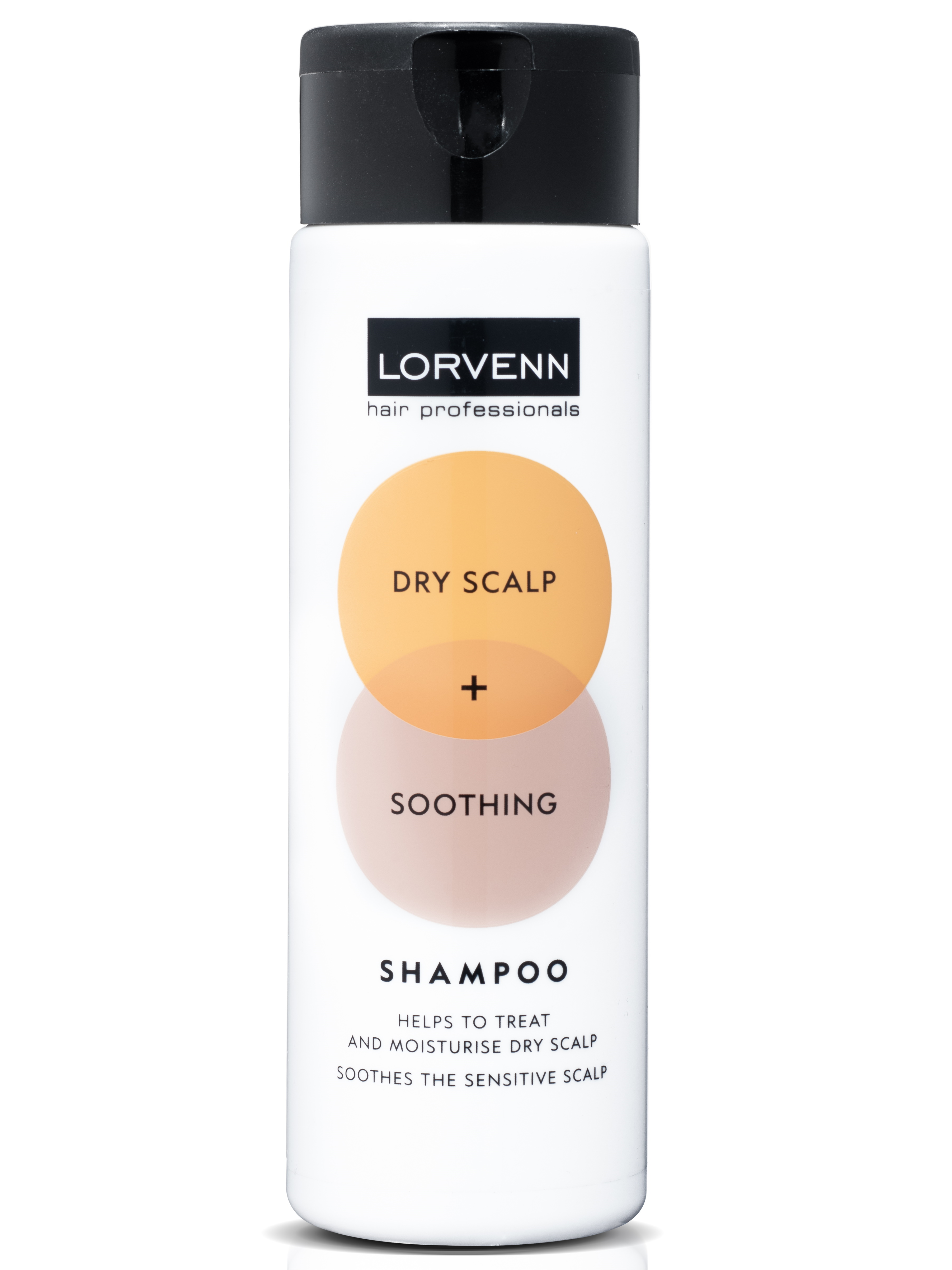 Шампунь LORVENN HAIR PROFESSIONALS, DRY SCALP+SOOTHING для кожи головы 200 мл