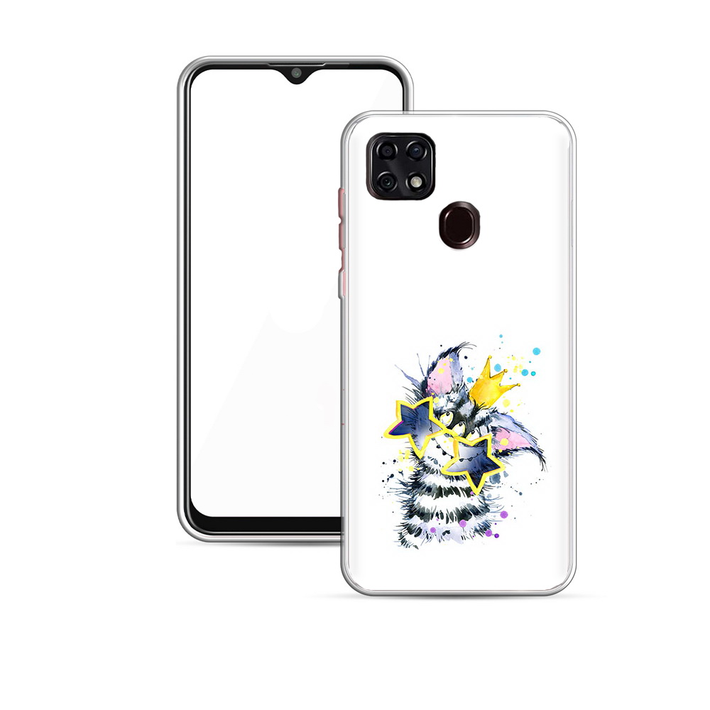 

Чехол MyPads Tocco для ZTE Blade 20 Smart Мартовский Нуся (PT226940.456.114), Прозрачный, Tocco