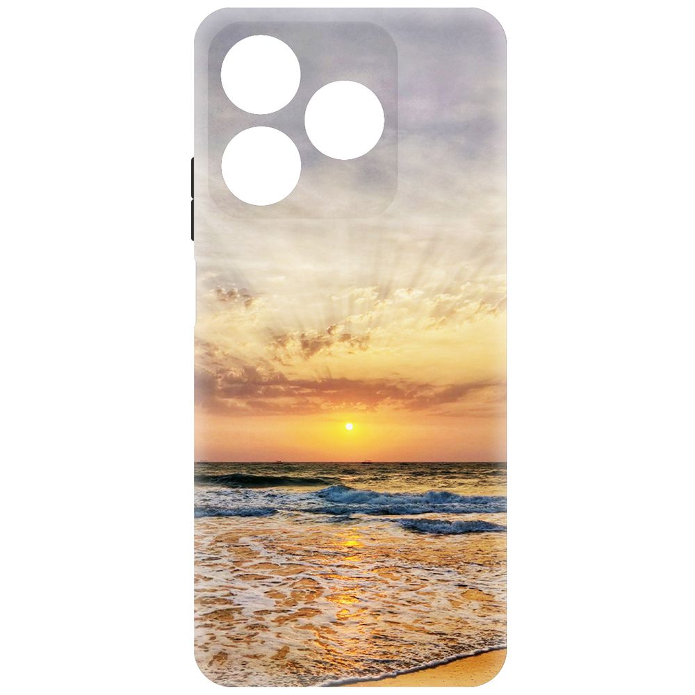

Чехол-накладка Krutoff Soft Case Индия, Пляжи Гоа для Realme C61 черный