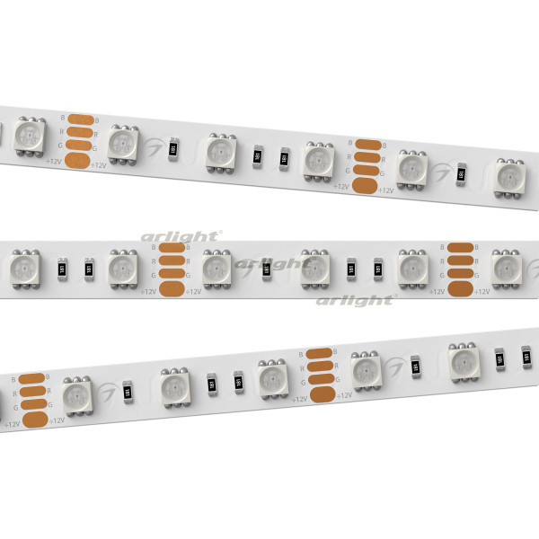 

Светодиодная лента Arlight 012340(2) 5 м разноцветный/RGB, Лента Arlight