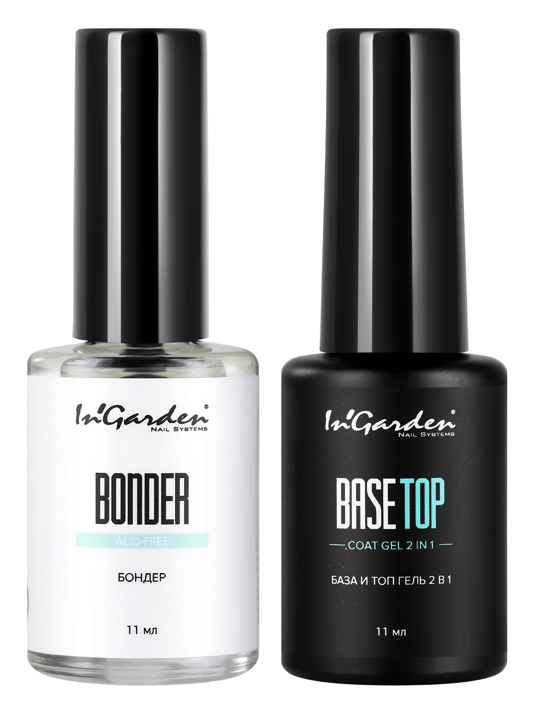 

Набор In'Garden Base+Top Coat и Bonder