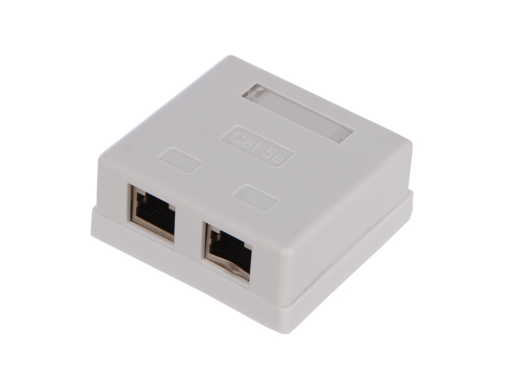 Розетка TV-COM RJ-45 FTP STV-2RJ45F