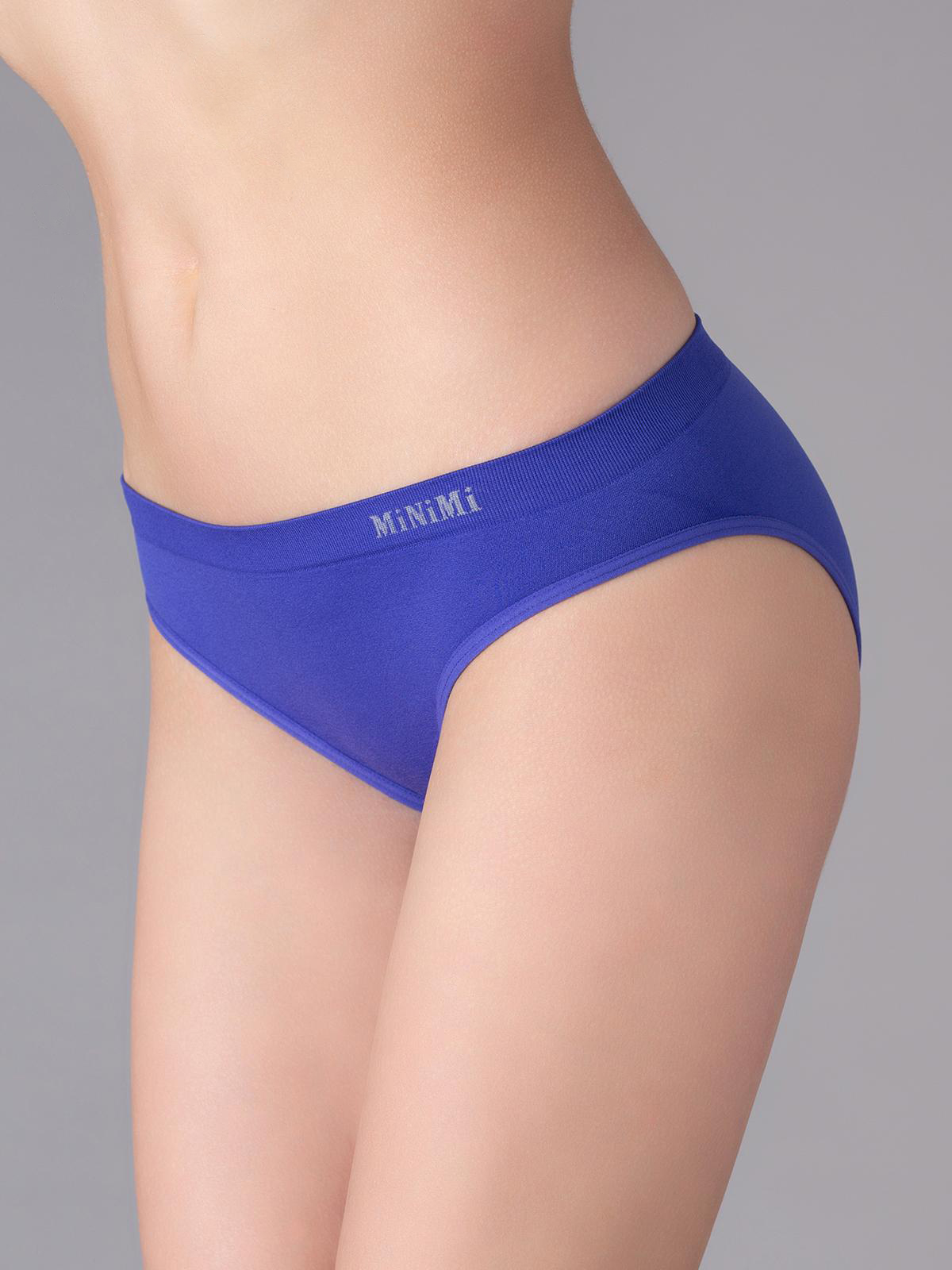 

Трусы женские Minimi 80358-10 синие M/L, Синий, 80358-10