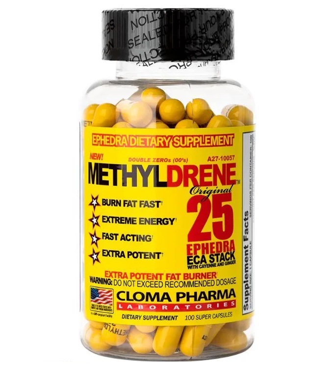 Жиросжигатель Термодженик Cloma Pharma methyldrene 100 капc Мефилдрин