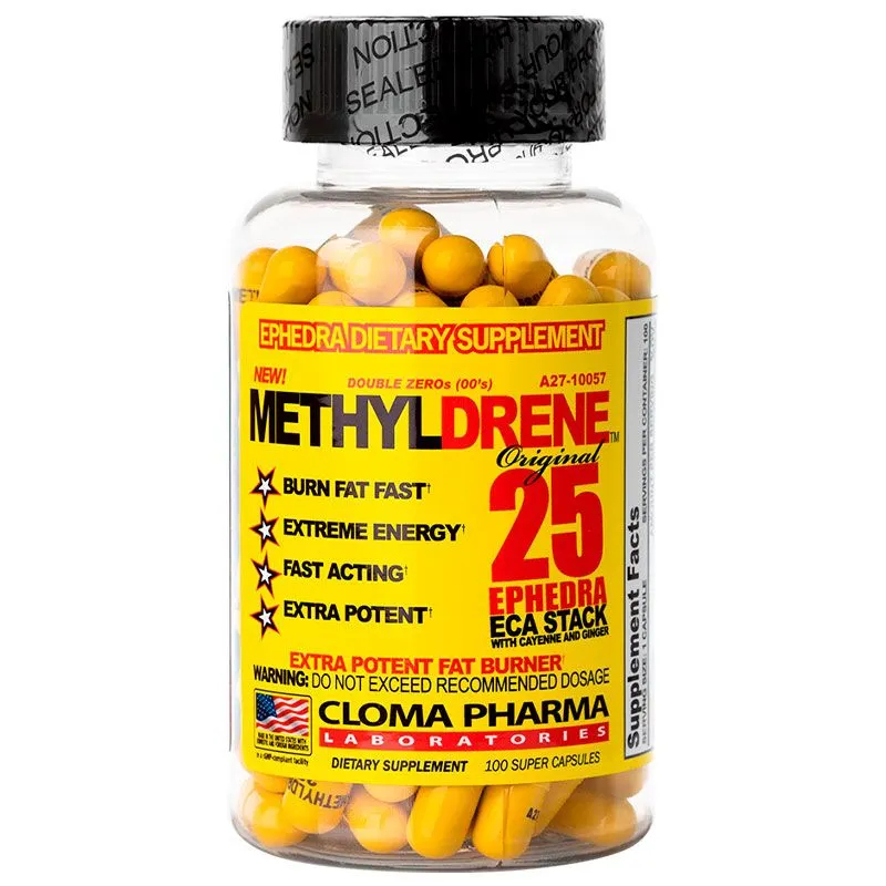 Жиросжигатели Cloma Pharma Methyldrene original 25 (100 капс.)