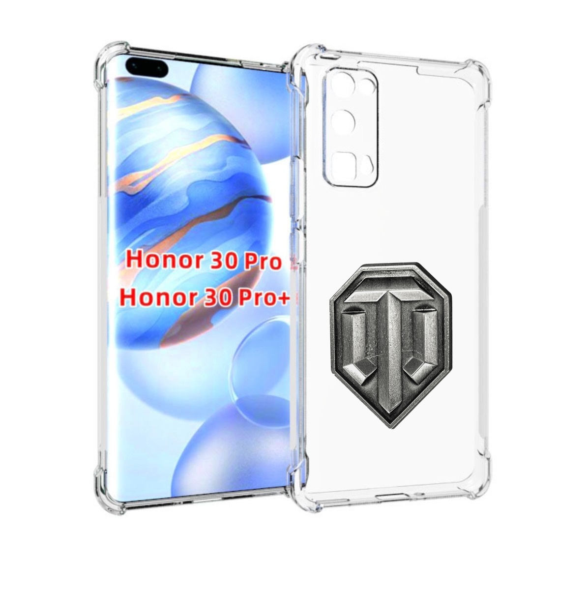 

Чехол бампер MyPads world-of-tanks мужской для Honor 30 P, Прозрачный, Tocco