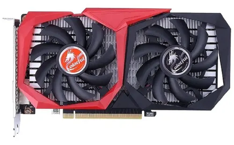 фото Видеокарта colorful nvidia geforce gtx 1650 4 гб (gtx 1650 nb 4gd6 v3-v)