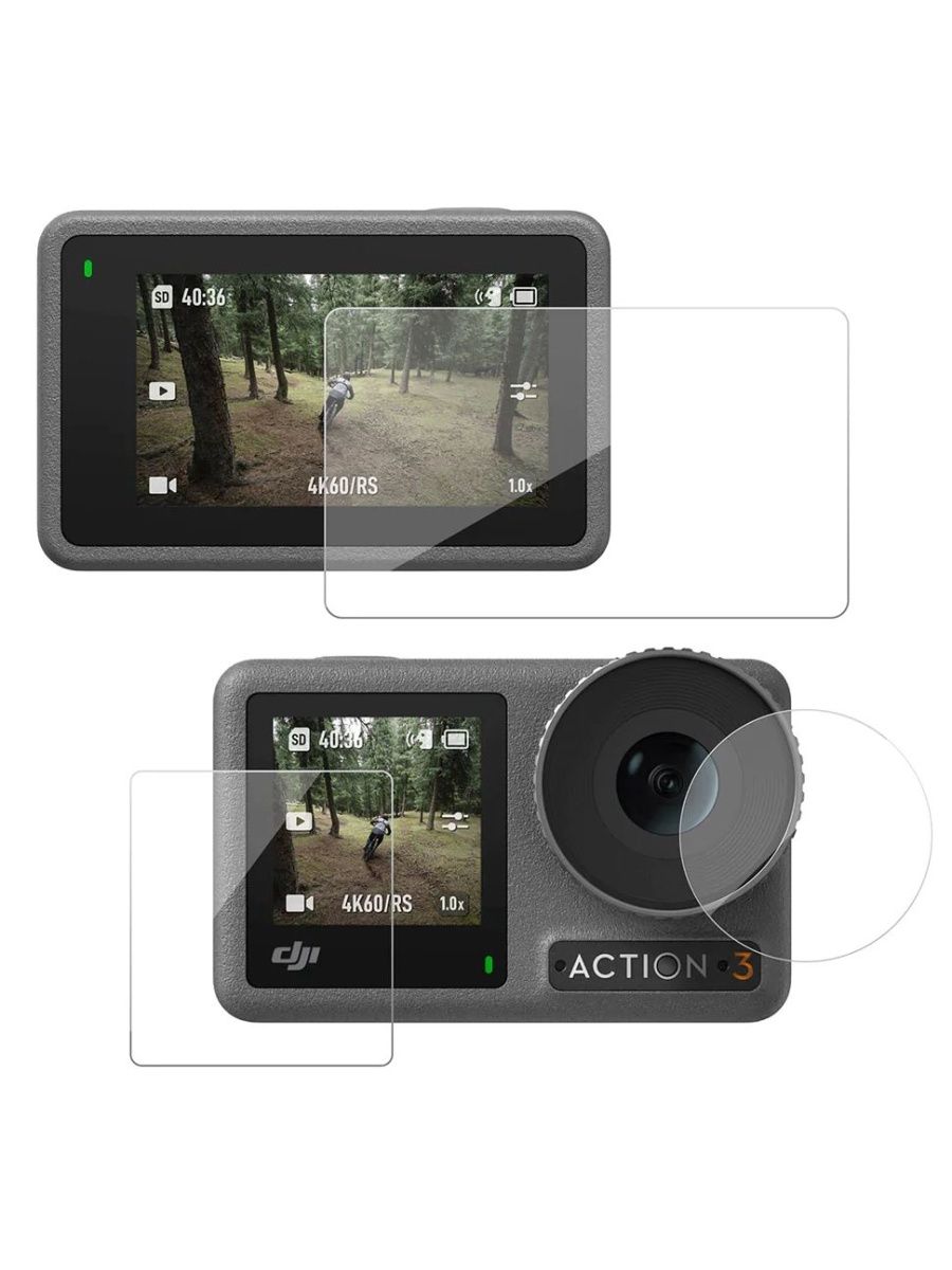 Защитное стекло Telesin OA-FLM-005 для DJI Osmo Action 3