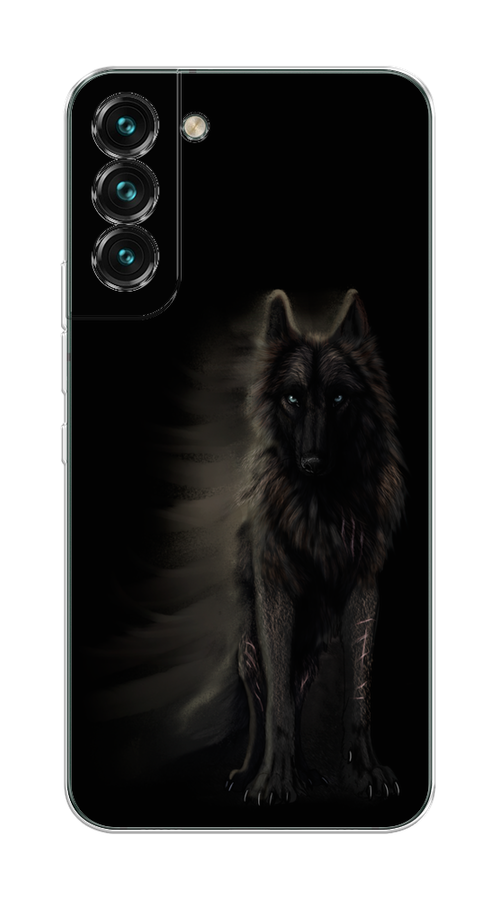 

Чехол на Samsung Galaxy S22 Plus "Туманный волк", Черный, 2103950-1