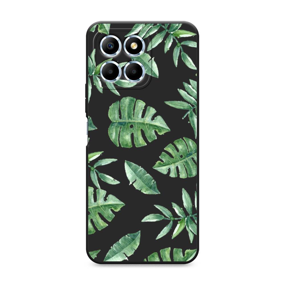 

Чехол Awog на Honor X6/X6s "Нарисованные пальмовые листья", Зеленый, 6109550-1