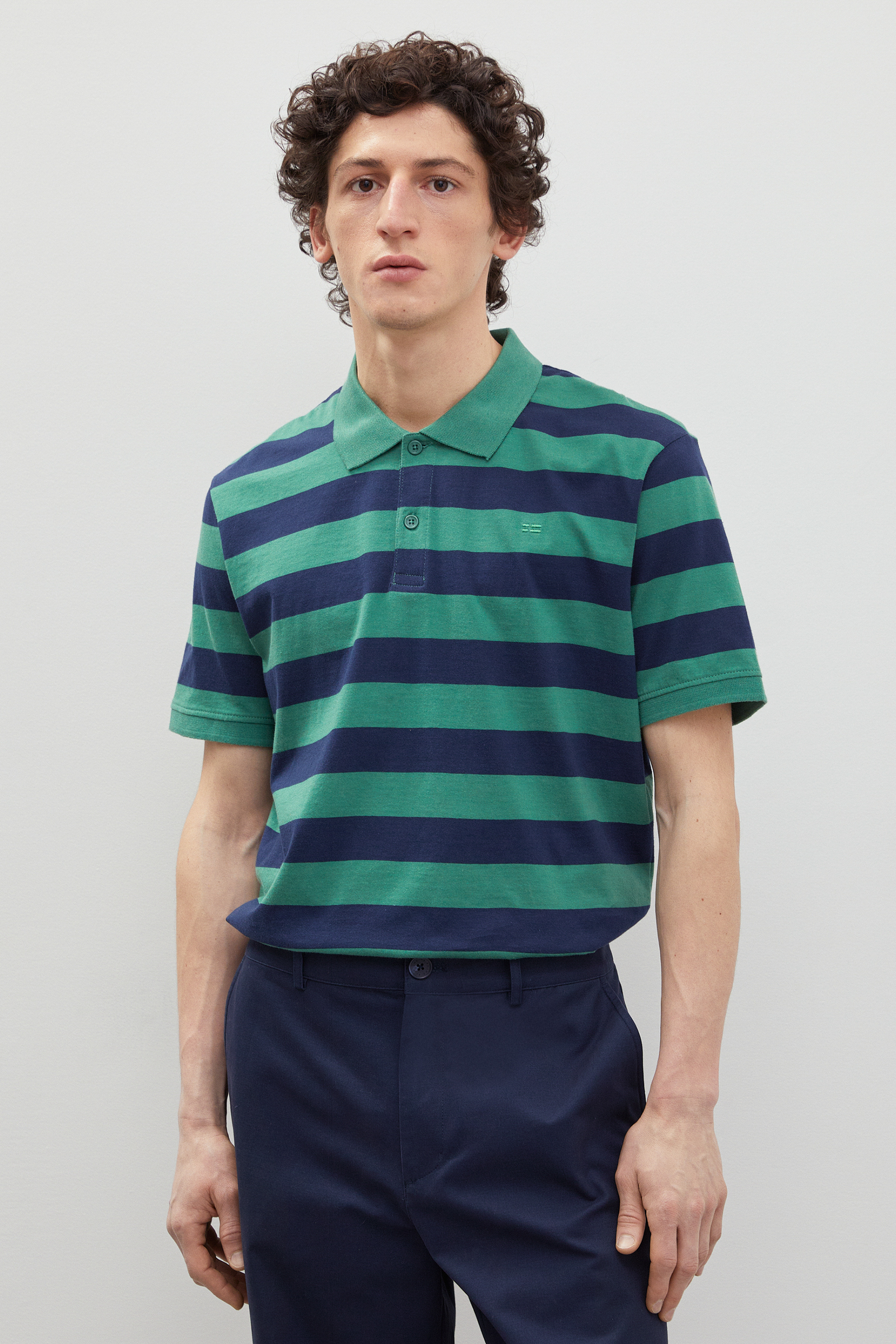 

Футболка мужская Finn Flare FBD210131 зеленая M, Зеленый, FBD210131