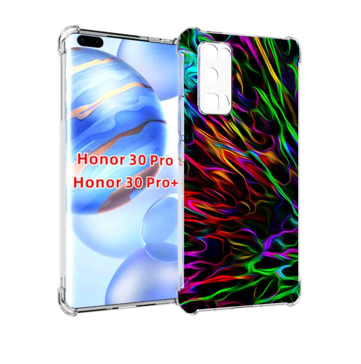 

Чехол бампер MyPads Бензин для Honor 30 Pro, Прозрачный, Tocco