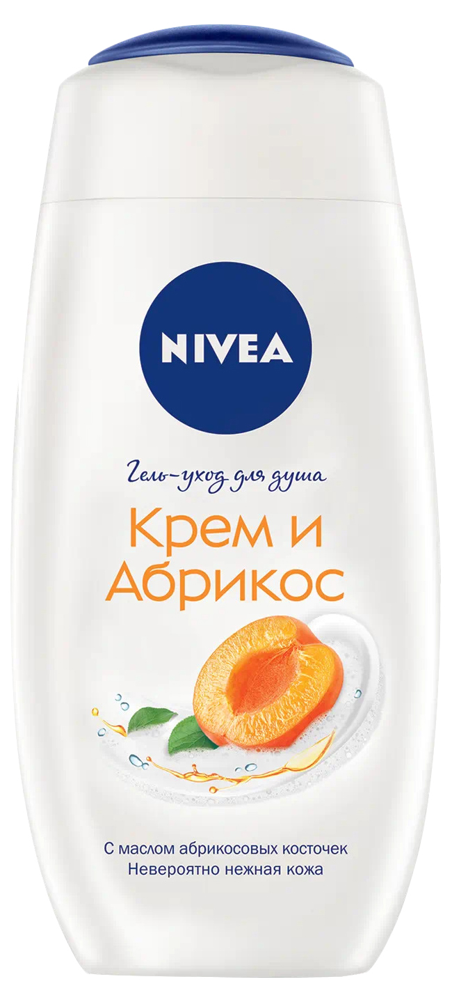 

Гель для душа Nivea Крем Абрикос 250 мл, Крем