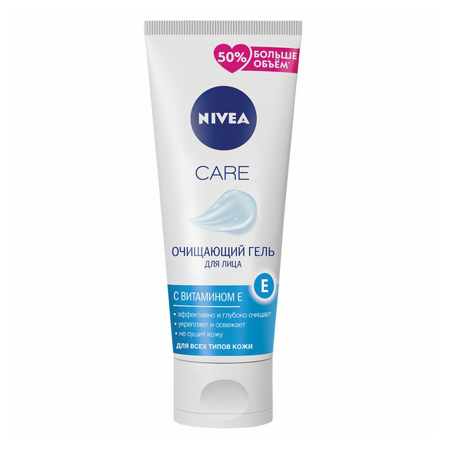 

Гель для лица Nivea Care очищающий 225 мл