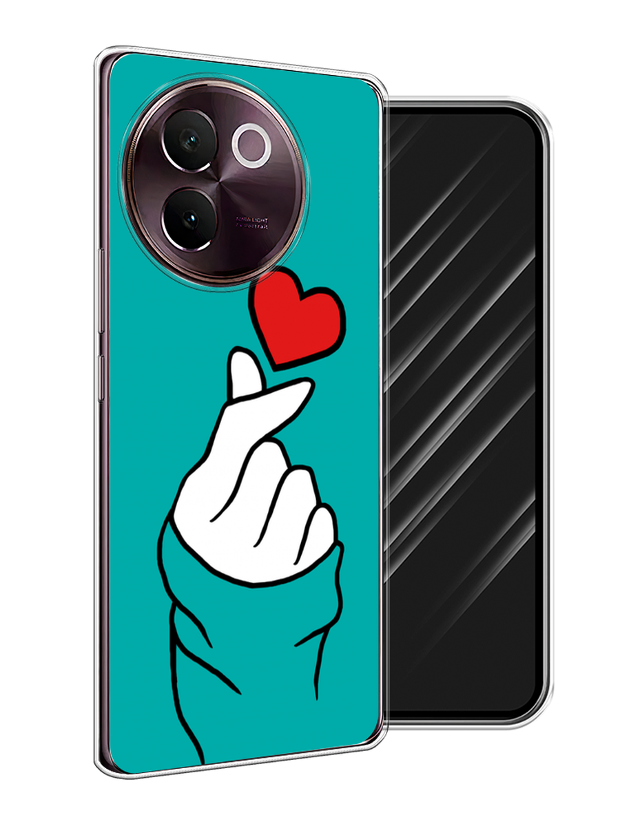 

Чехол Awog на Vivo V30e "Маленькое сердечко", Голубой;белый;красный, 2610550-1