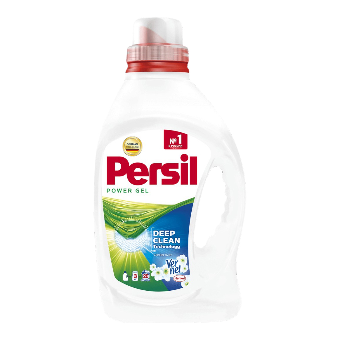 

Гель для стирки Persil Power Gel Свежесть от Vernel 1,3 л