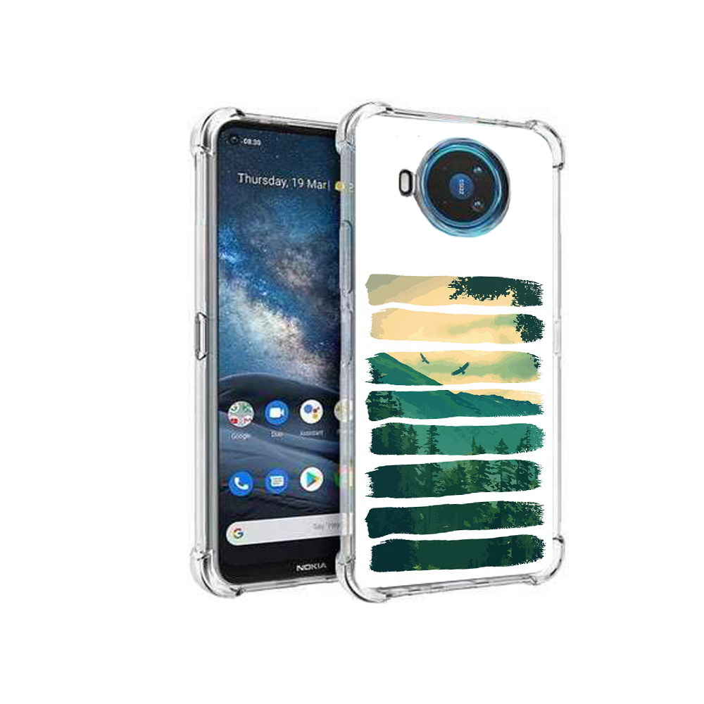 

Чехол MyPads Tocco для Nokia X100 Лесная чаща (PT227057.109.107), Прозрачный, Tocco