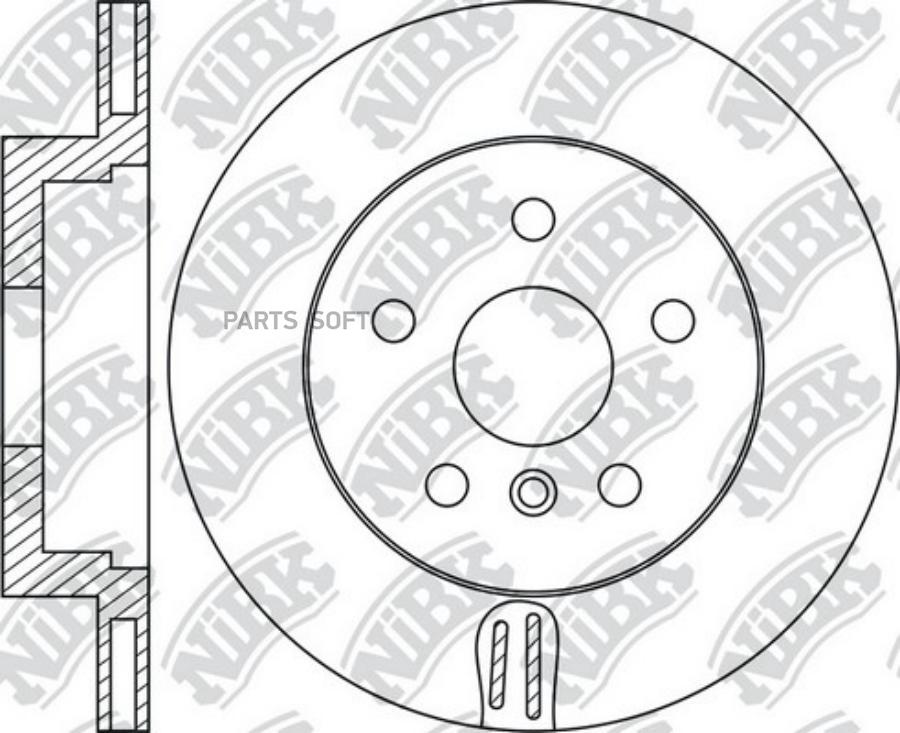 

Диск торм. re bmw 5f10,f18, 6, 7f01 10-