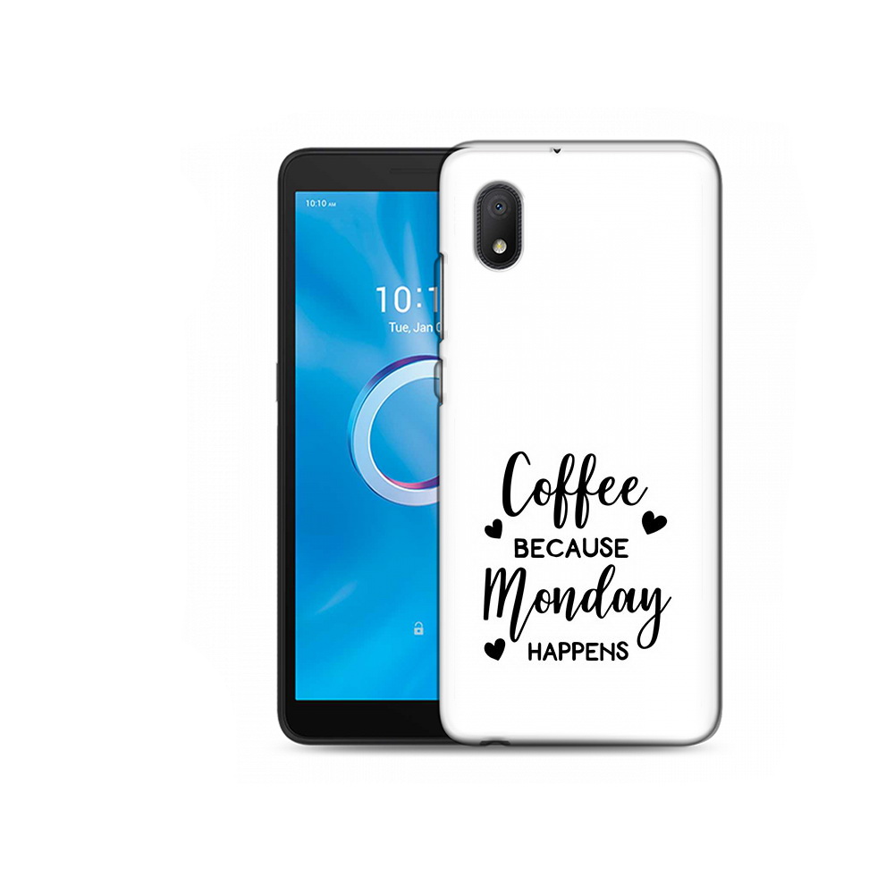 

Чехол MyPads Tocco для Alcatel 1B 5002H кофе и понедельник стал счастливым, Tocco