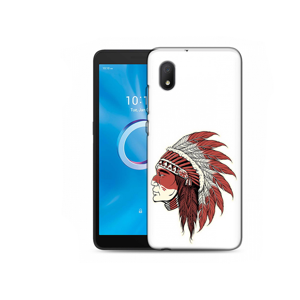 

Чехол MyPads Tocco для Alcatel 1B 5002H красный индеец (PT227135.663.411), Tocco
