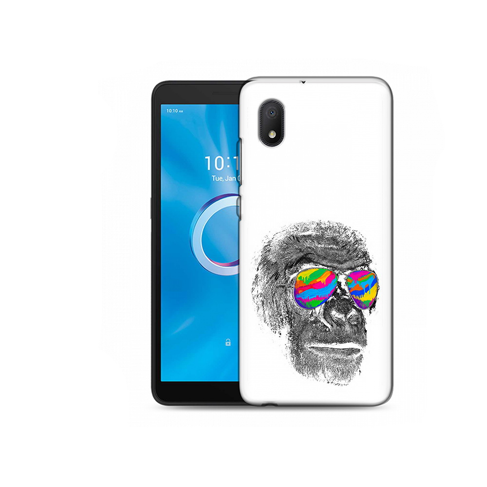 

Чехол MyPads Tocco для Alcatel 1B 5002H крутая обезьяна в очках (PT227135.663.422), Tocco