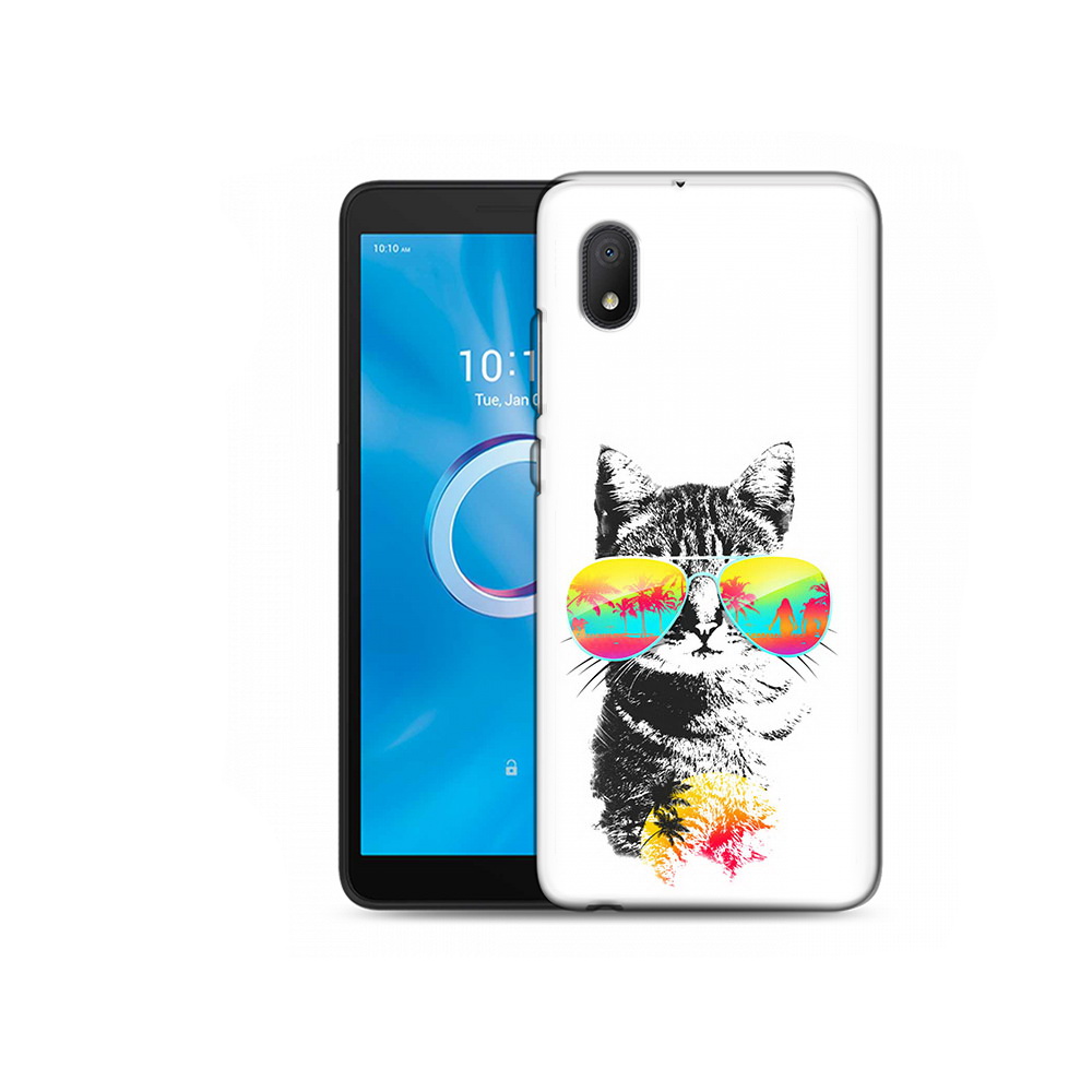 

Чехол MyPads Tocco для Alcatel 1B 5002H крутой кот (PT227135.663.425), Tocco